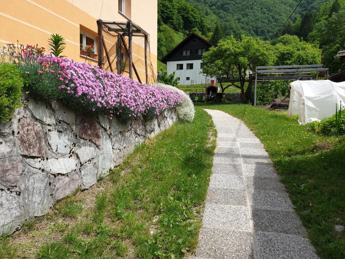 Apartment And Garden House Among The Mountains Podbrdo 외부 사진