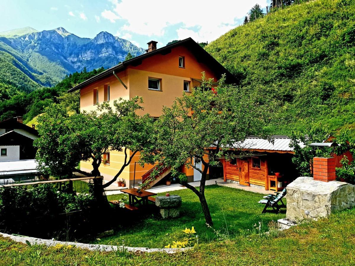 Apartment And Garden House Among The Mountains Podbrdo 외부 사진