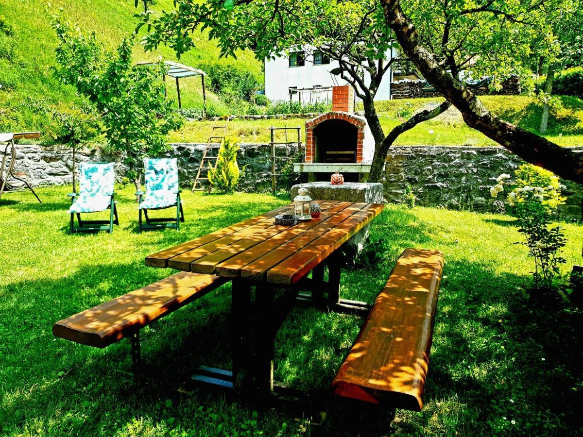 Apartment And Garden House Among The Mountains Podbrdo 외부 사진